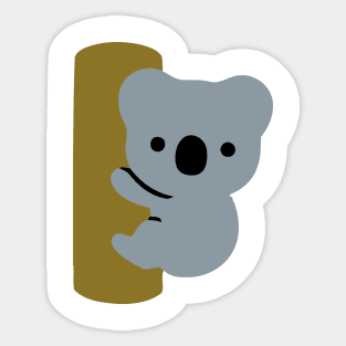 Baby Koala Emoticon Sticker